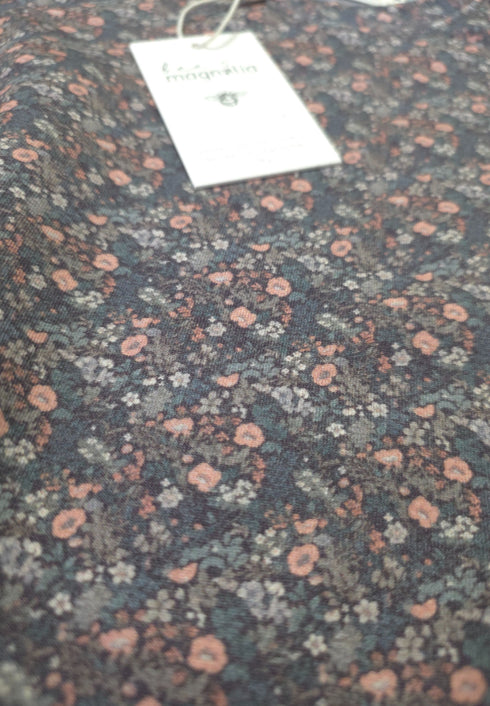 Midnight Floral Shirt - 4/5T