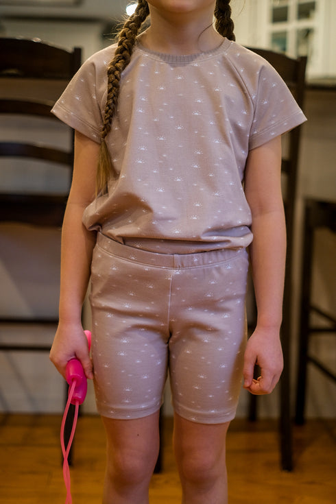 Short Sleeve Raglan - Morning Haze