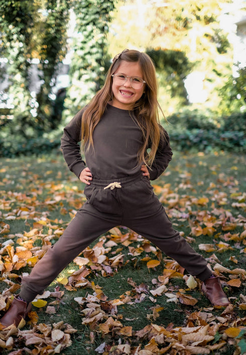 Organic Jogger Set - Smoky Hollow