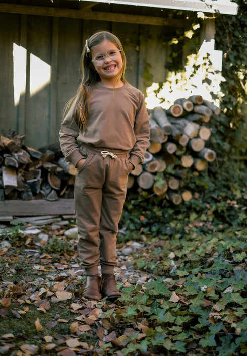 Organic Jogger Set - Driftwood Dune