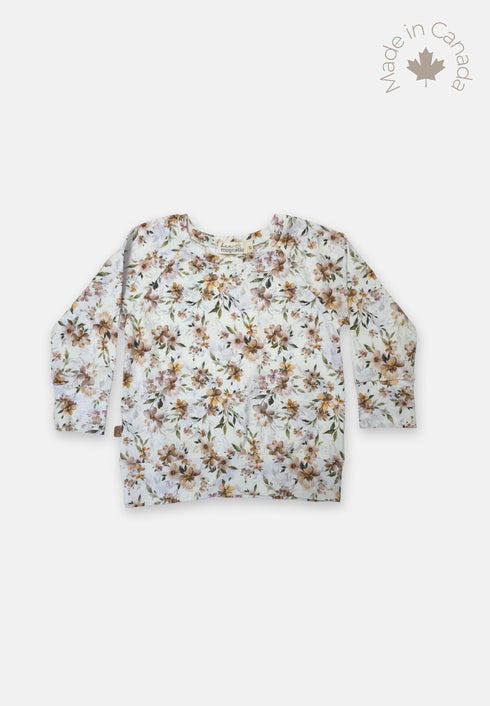 May Flowers Pullover - 0-3m