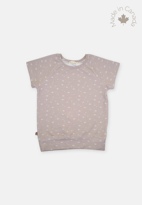 Short Sleeve Raglan - Morning Haze