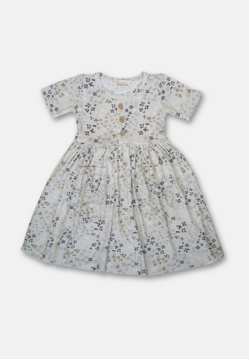 Bamboo Pocket Dress - Lakeside Petals