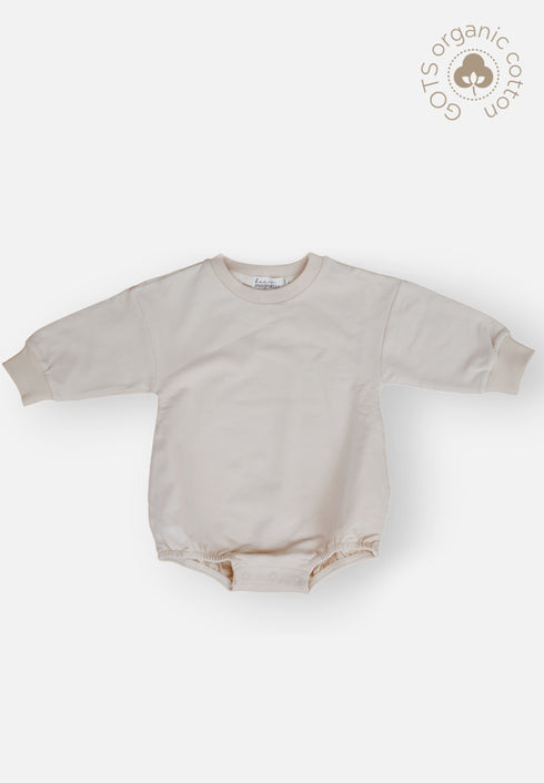 Organic Bubble Romper - 3-6m