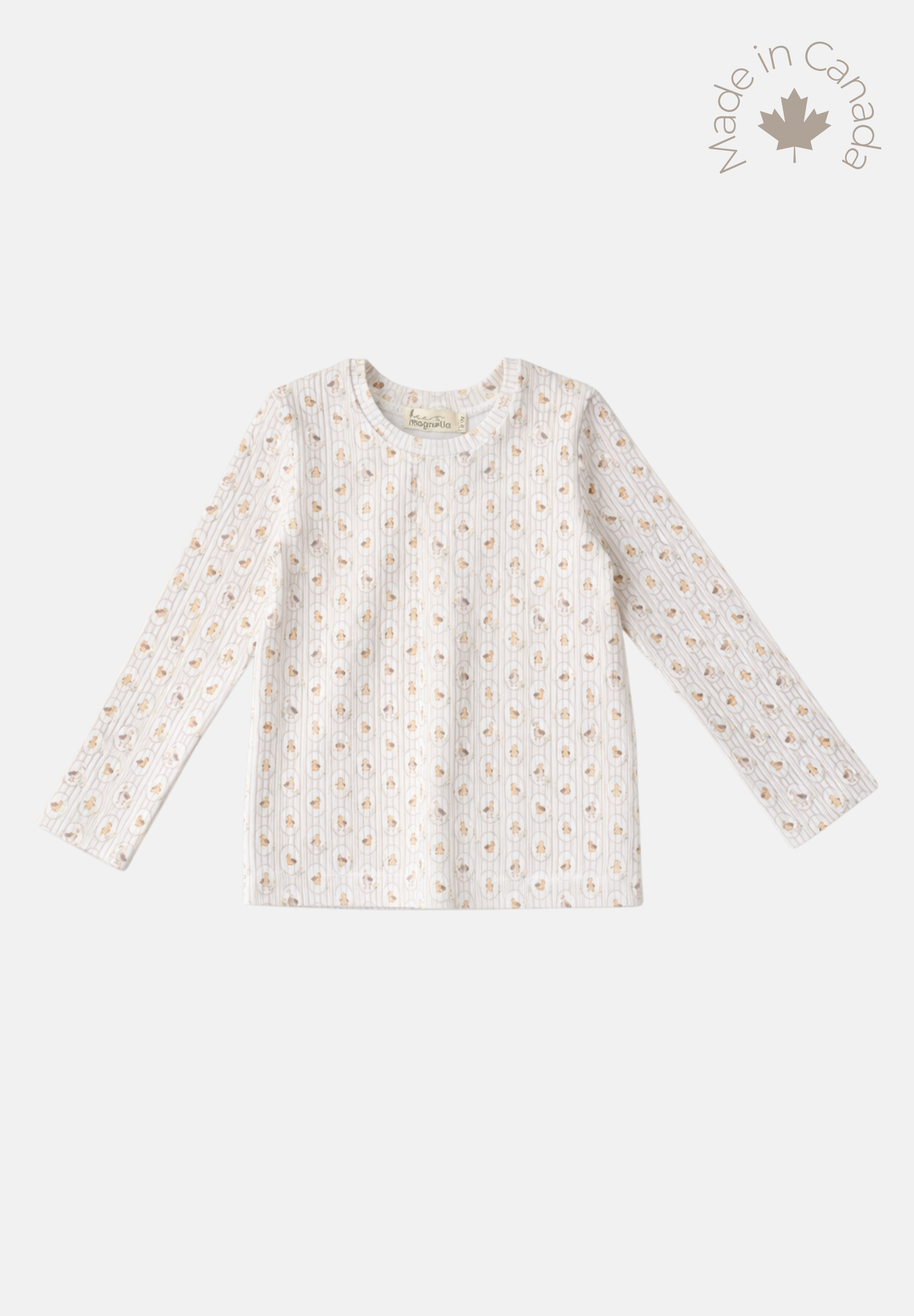 Organic Cotton Ribbed Shirt - Willow Pond