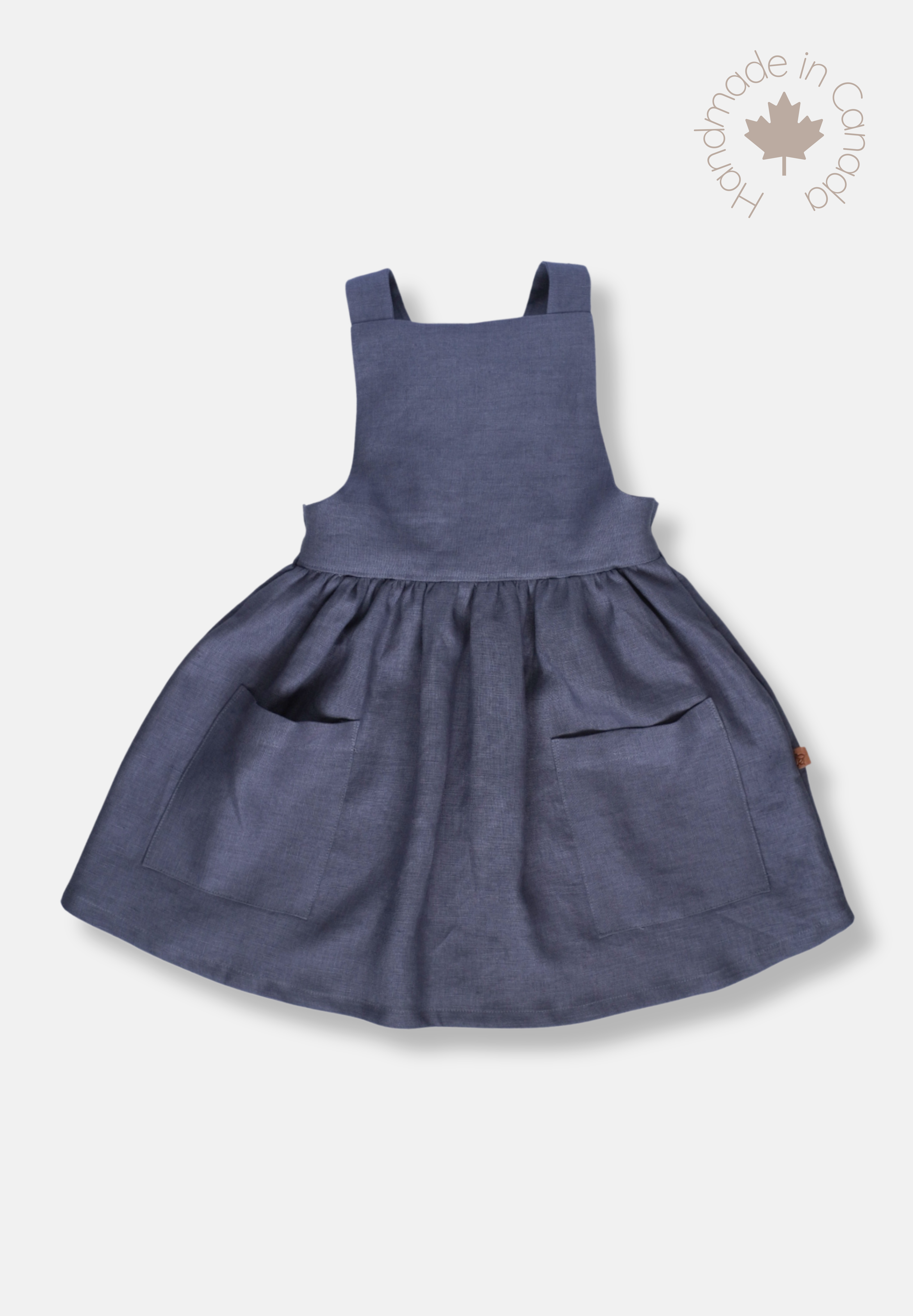 Classic Linen Pinafore