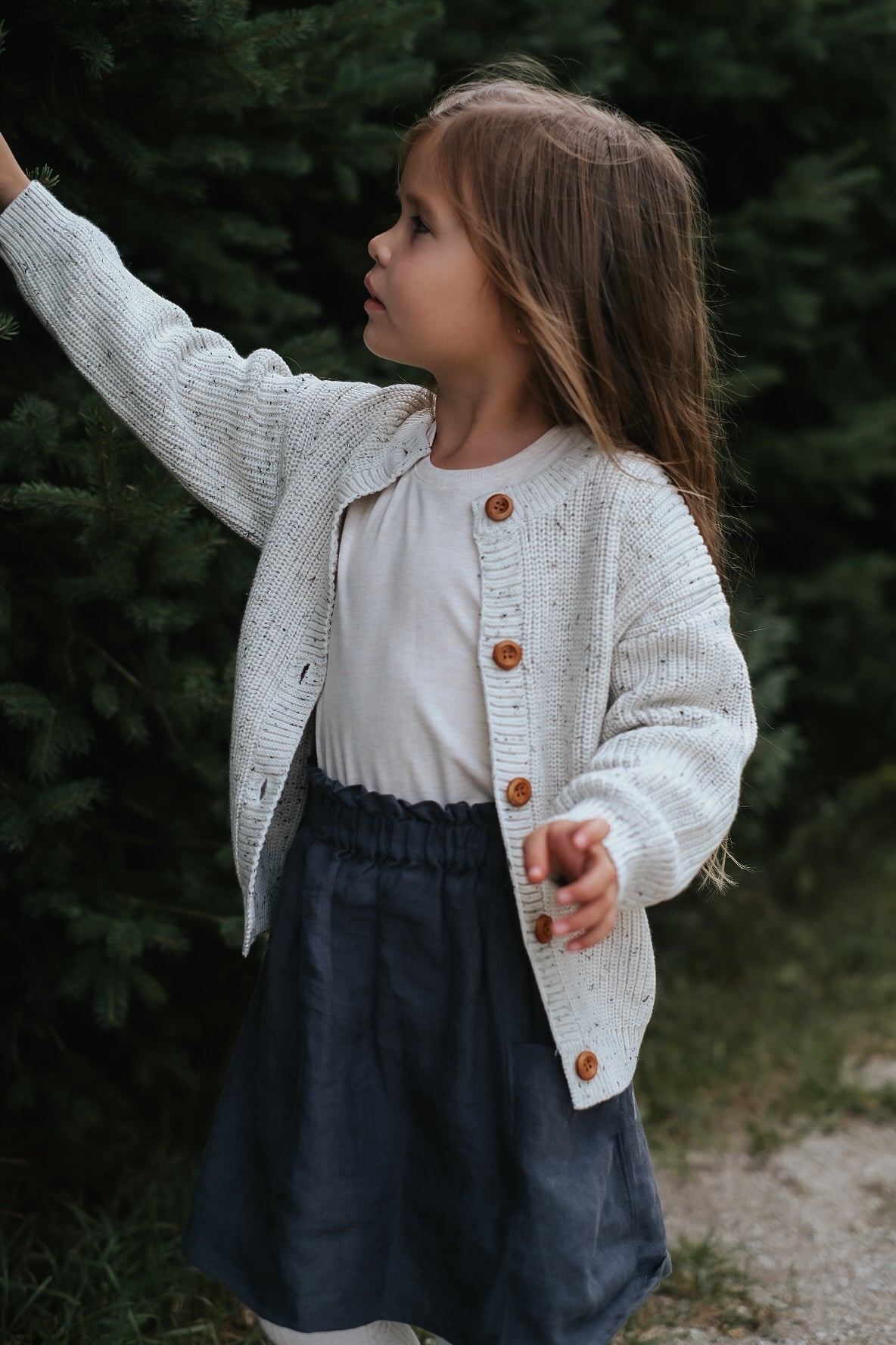 Knit Cardigan - Cookies N' Cream *Final Sizes*