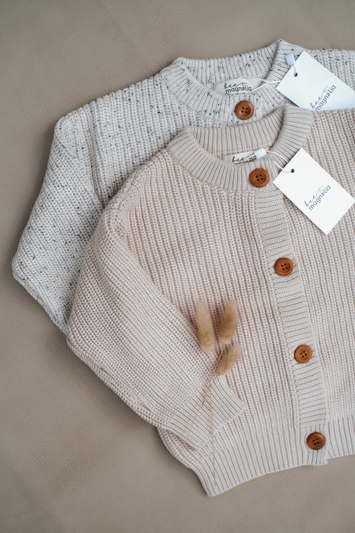 Knit Cardigan - Oatmeal *Final Sizes*
