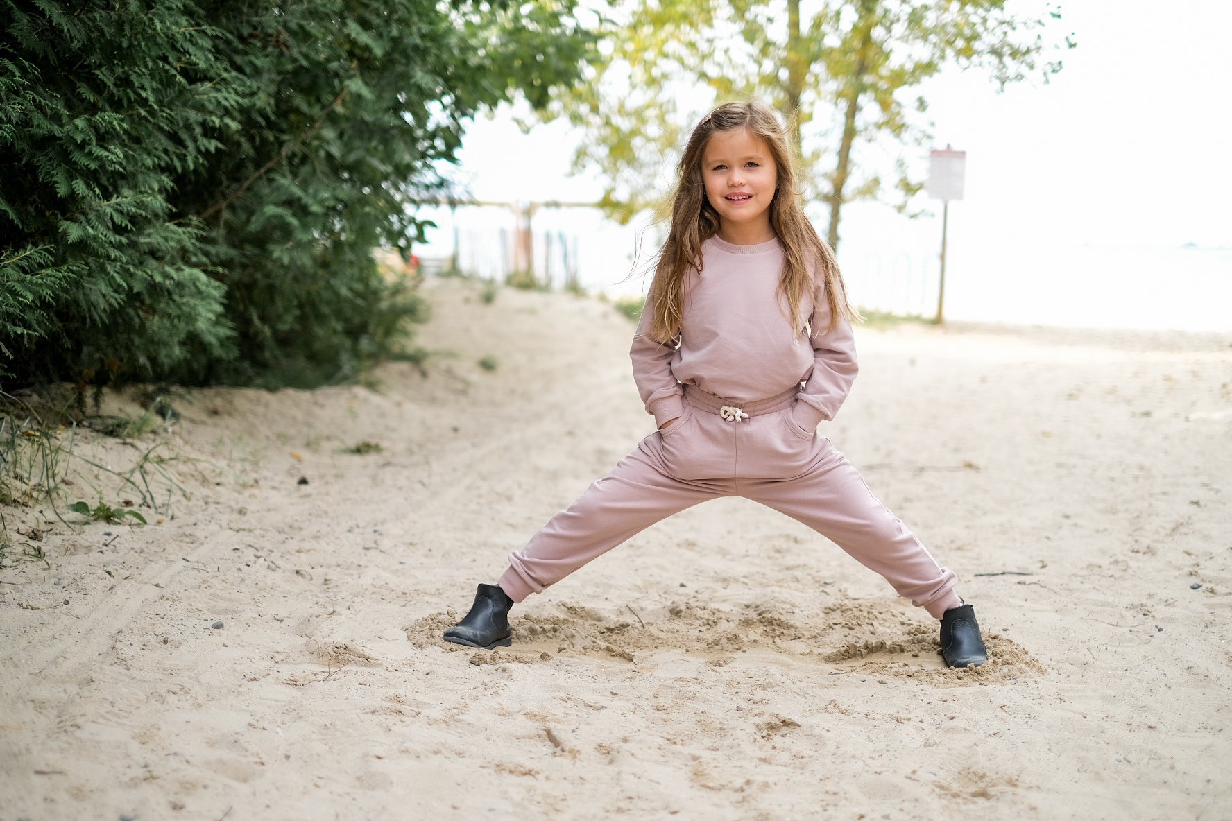 Organic Jogger Set - Rosy Taupe *Final Sizes*