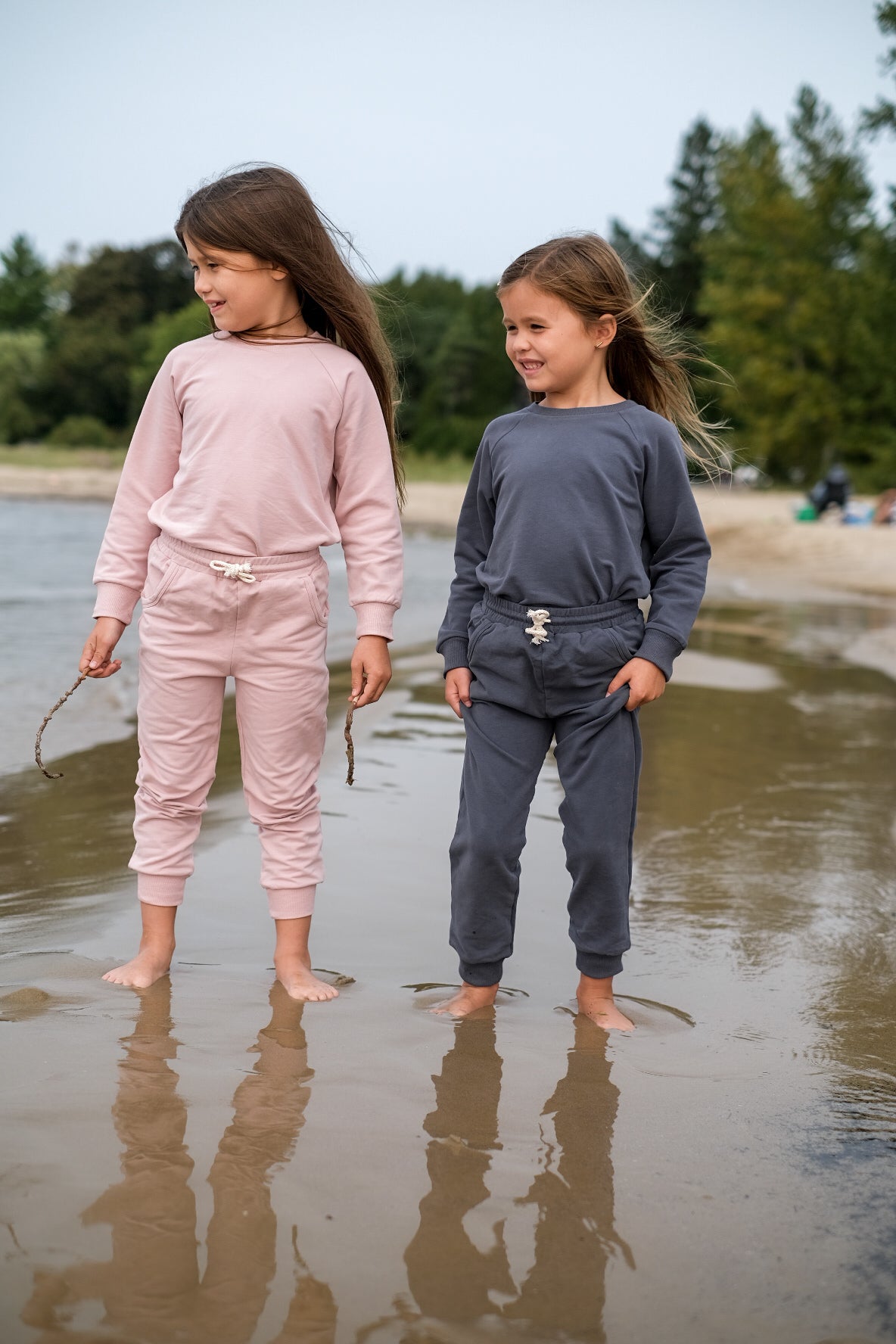 Organic Jogger Set - Ballet Pink *Final Sizes*