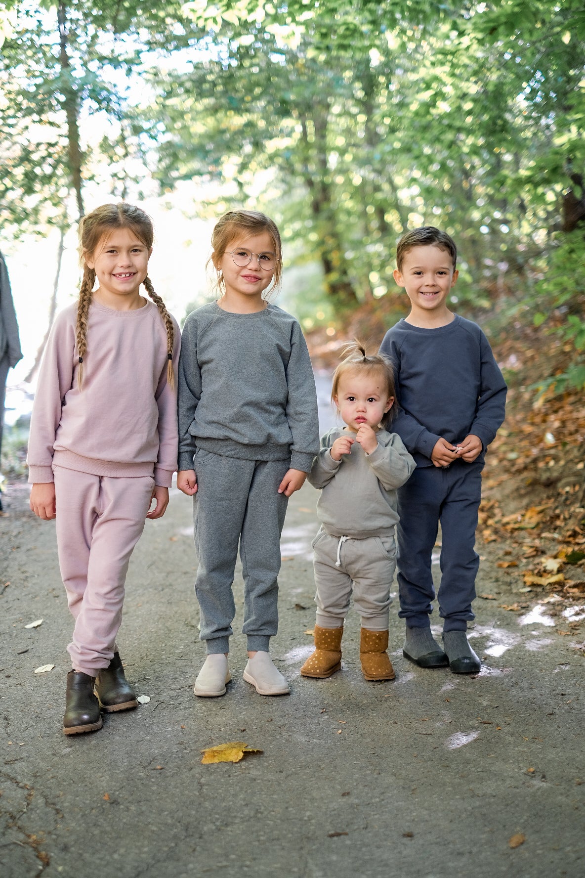 Organic Jogger Set - Misty Harbour