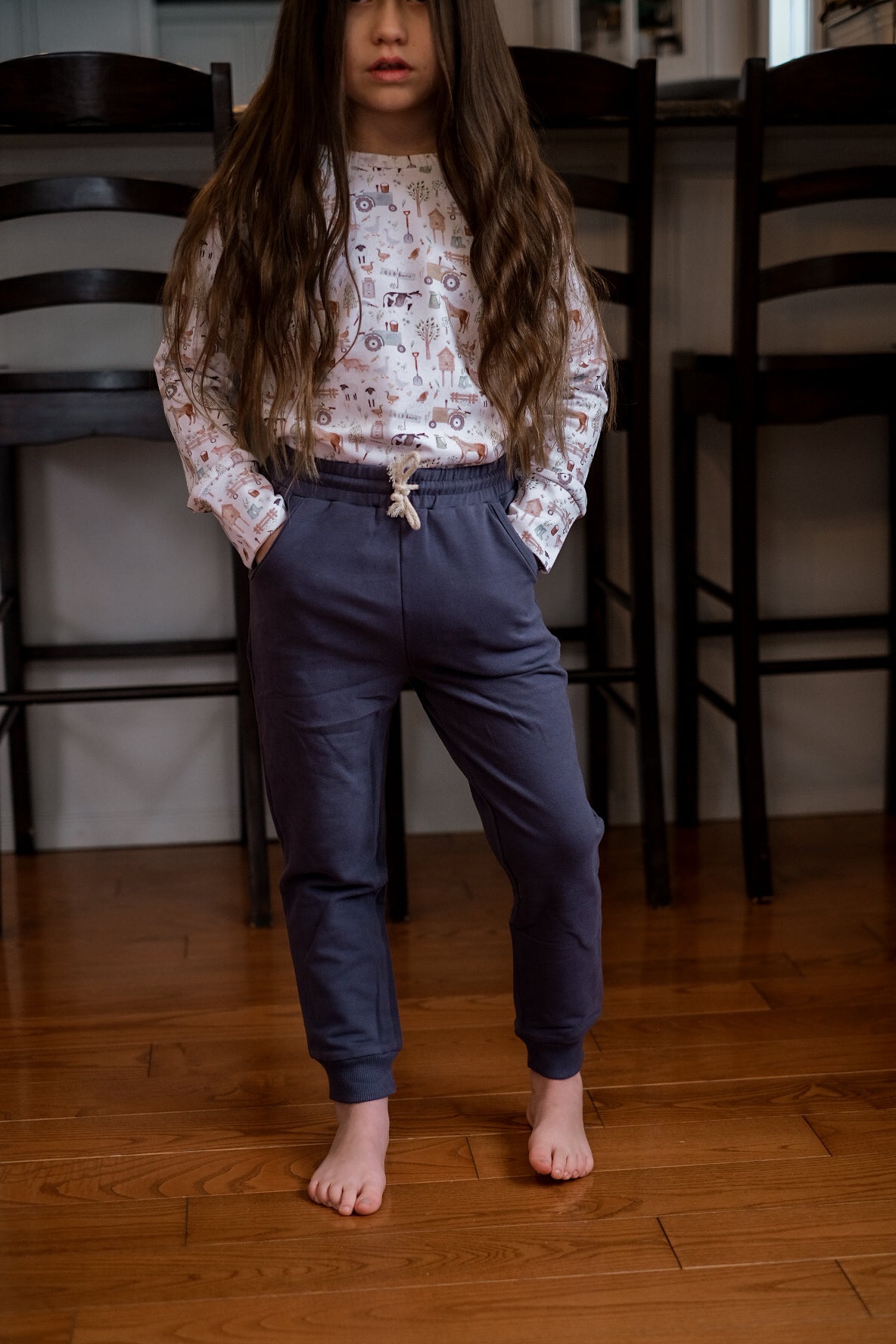 Organic Jogger Set - Misty Harbour