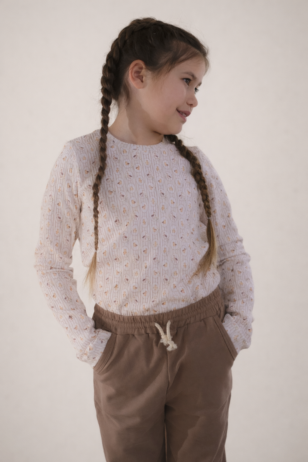 Organic Cotton Ribbed Shirt - Willow Pond