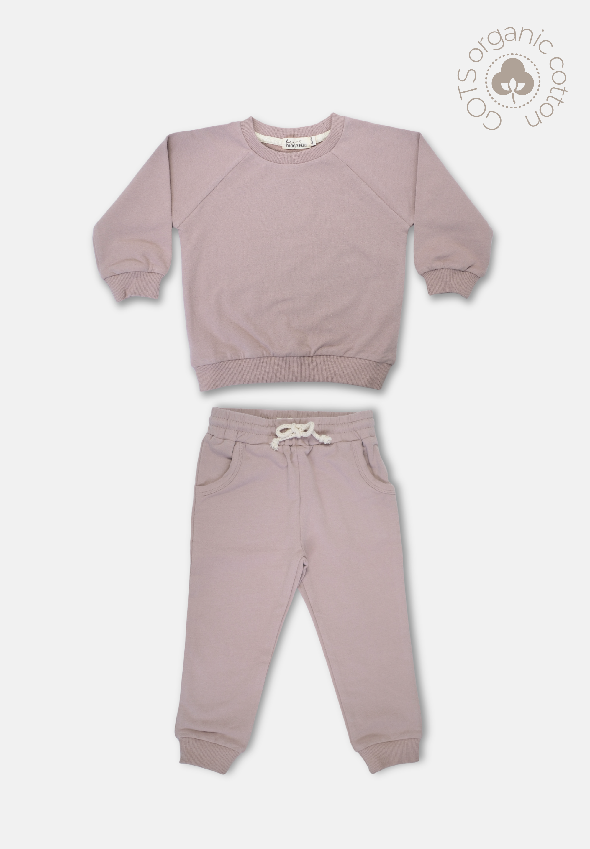 Organic Jogger Set - Rosy Taupe *Final Sizes*