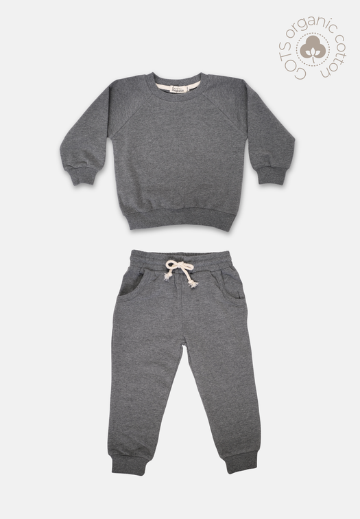 Organic Jogger Set - Foggy Meadow