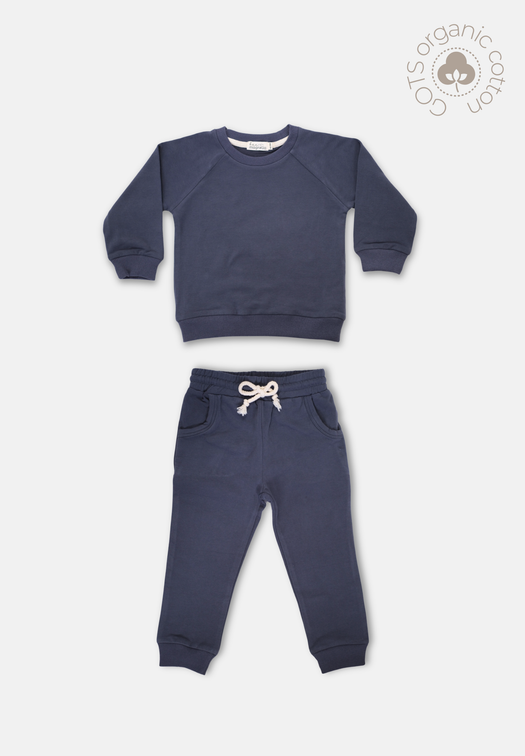 Organic Jogger Set - Misty Harbour