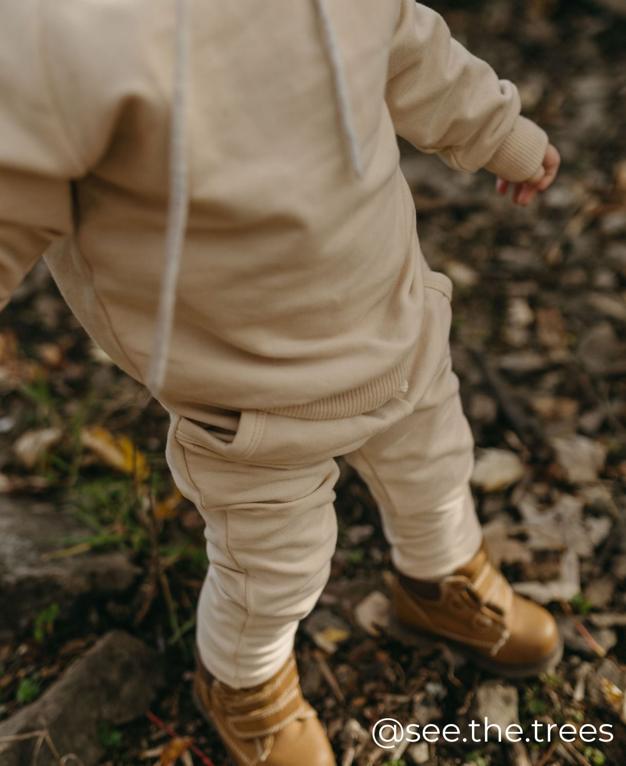 Organic Jogger Set - Sand