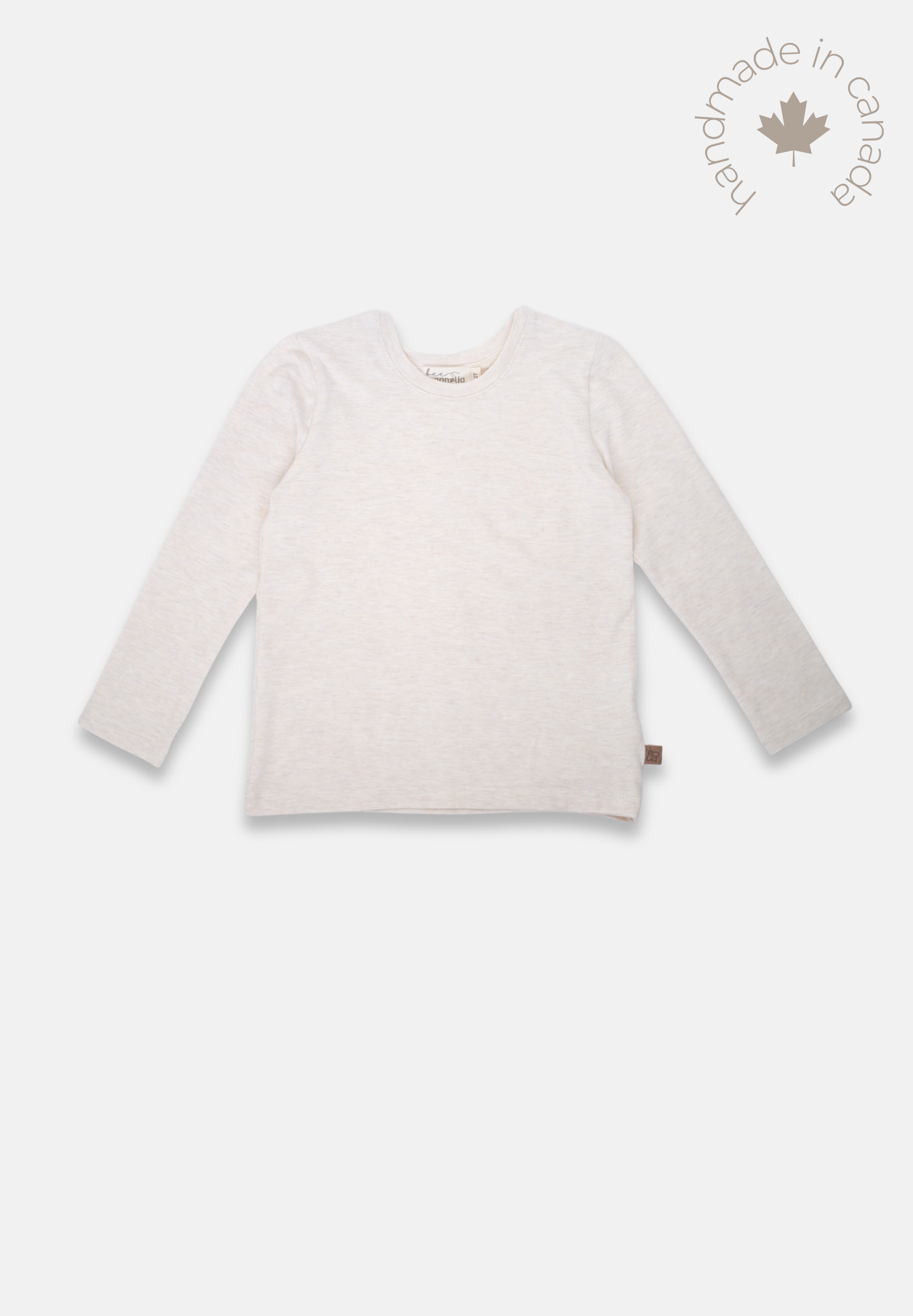 Bamboo Long Sleeve - Heather Almond