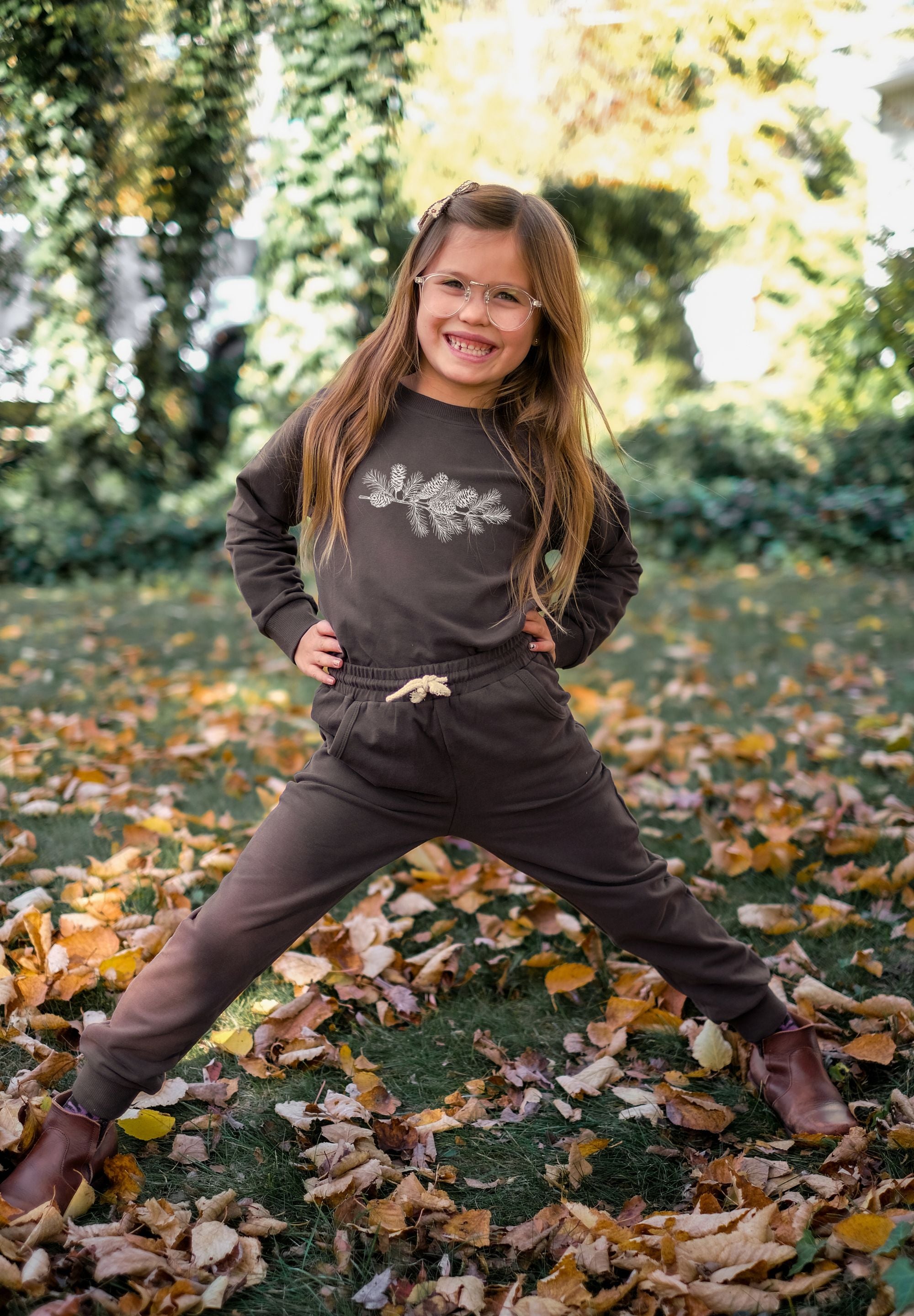 Organic Jogger Set - Smoky Hollow (Pine Edition)