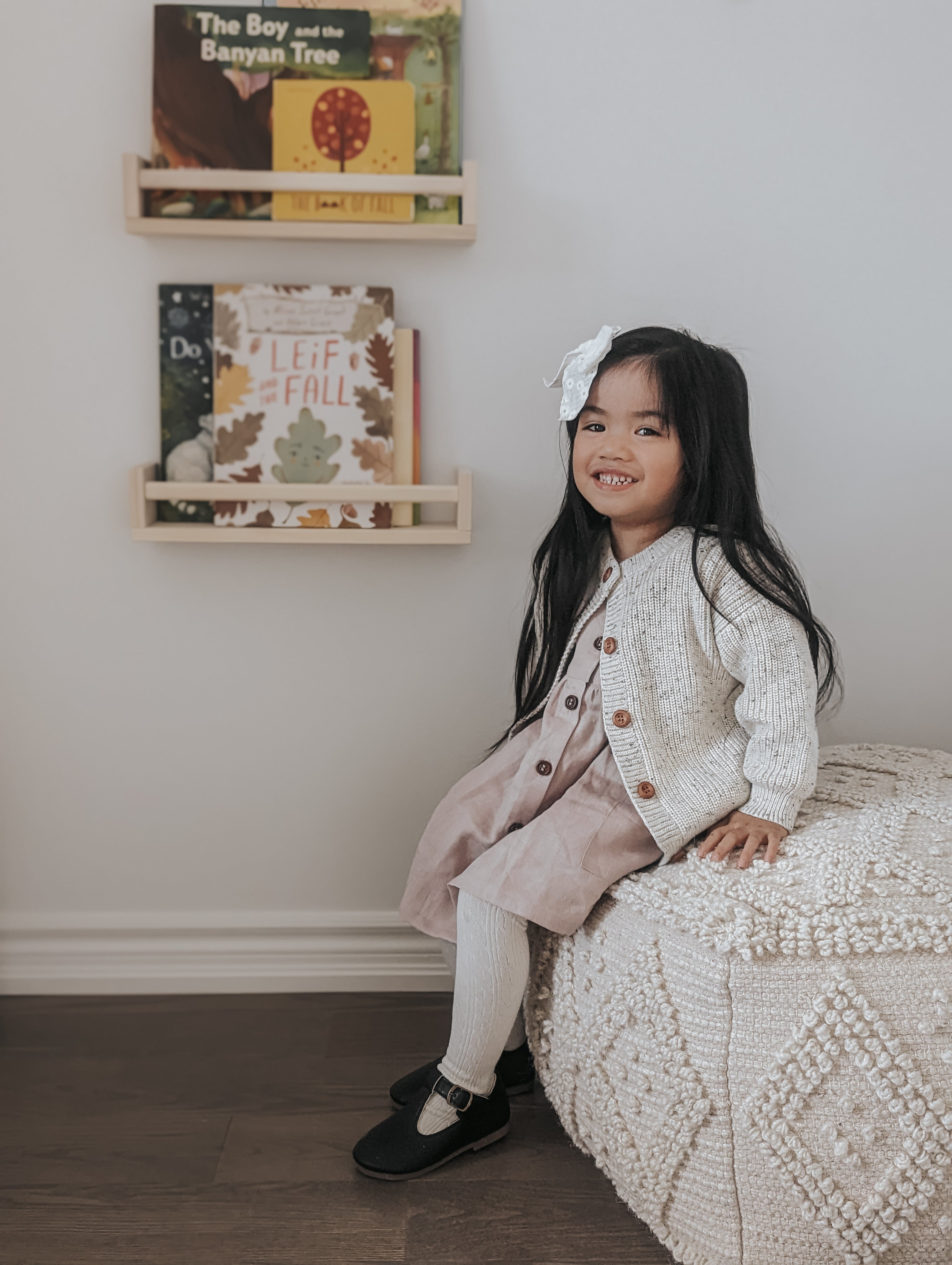 Knit Cardigan - Cookies N' Cream *Final Sizes*