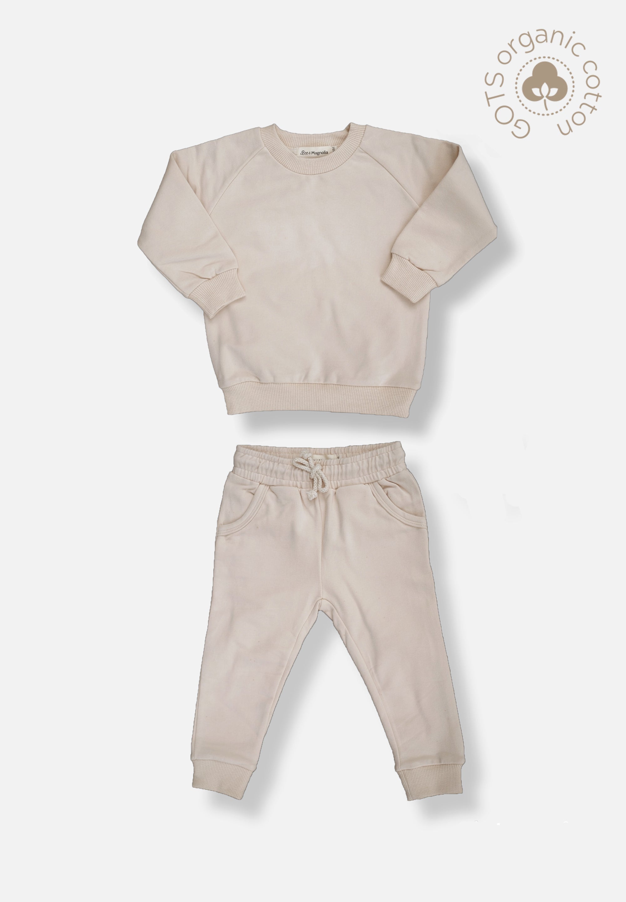 Organic Jogger Set - Sand