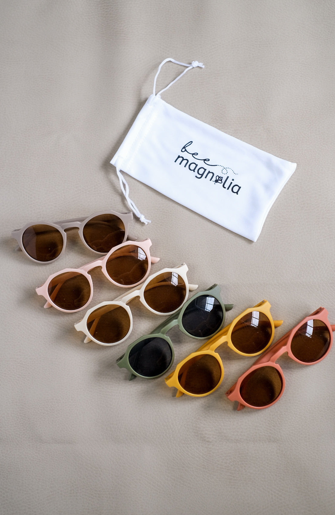 Retro Sunglasses - Taupe
