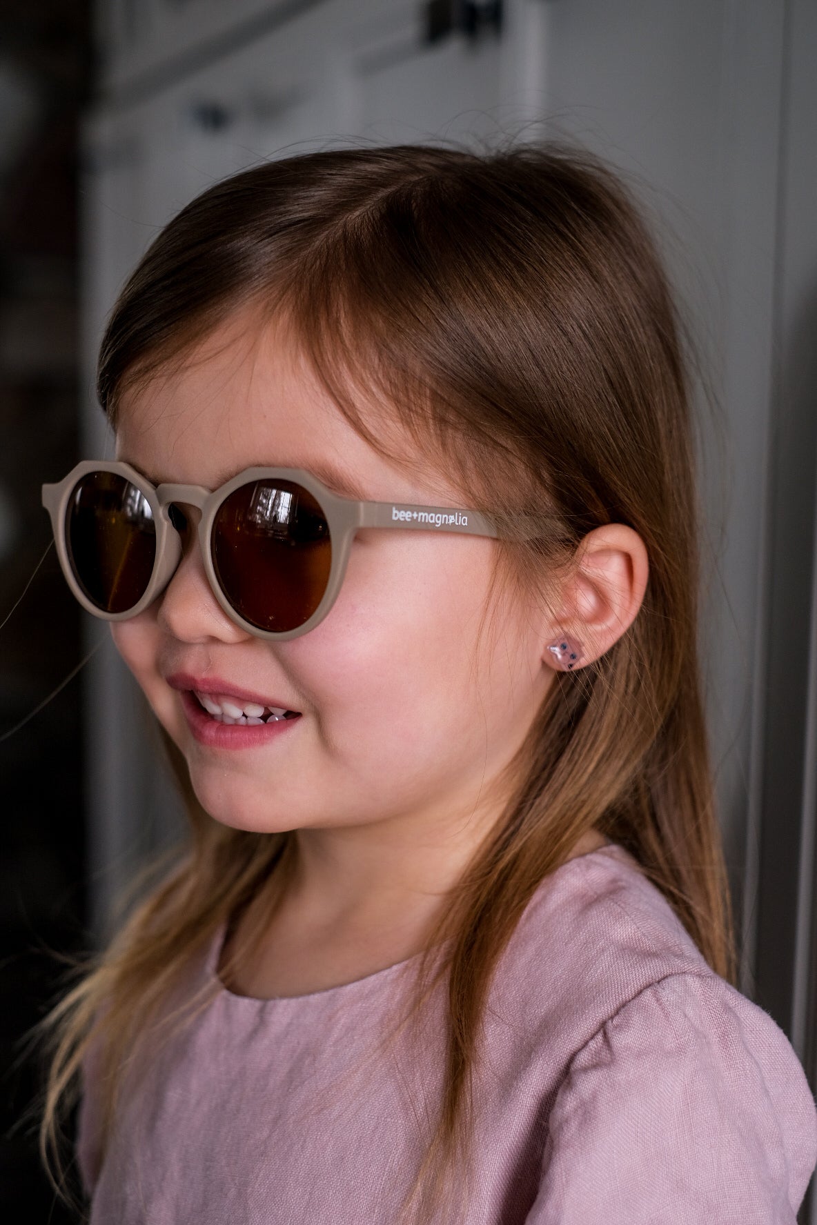 Retro Sunglasses - Taupe