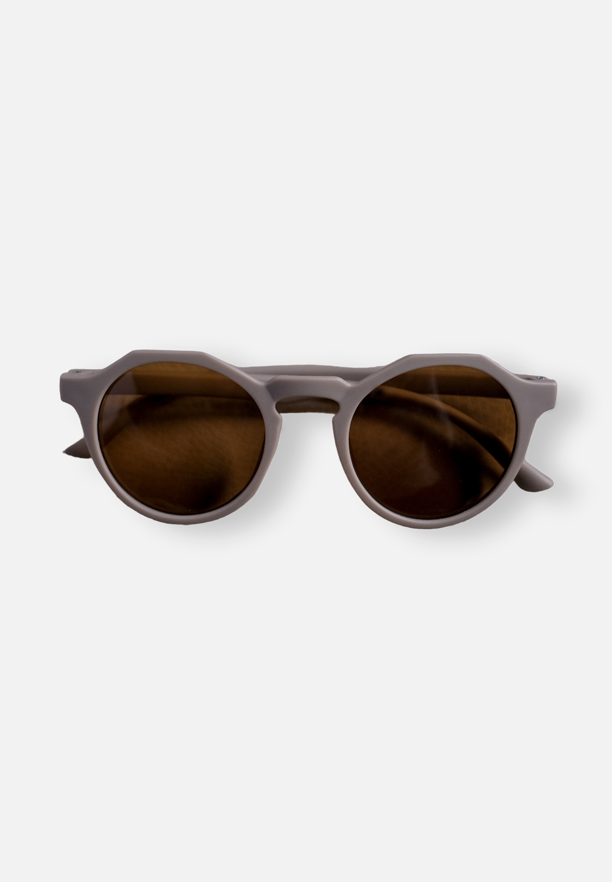 Retro Sunglasses - Taupe