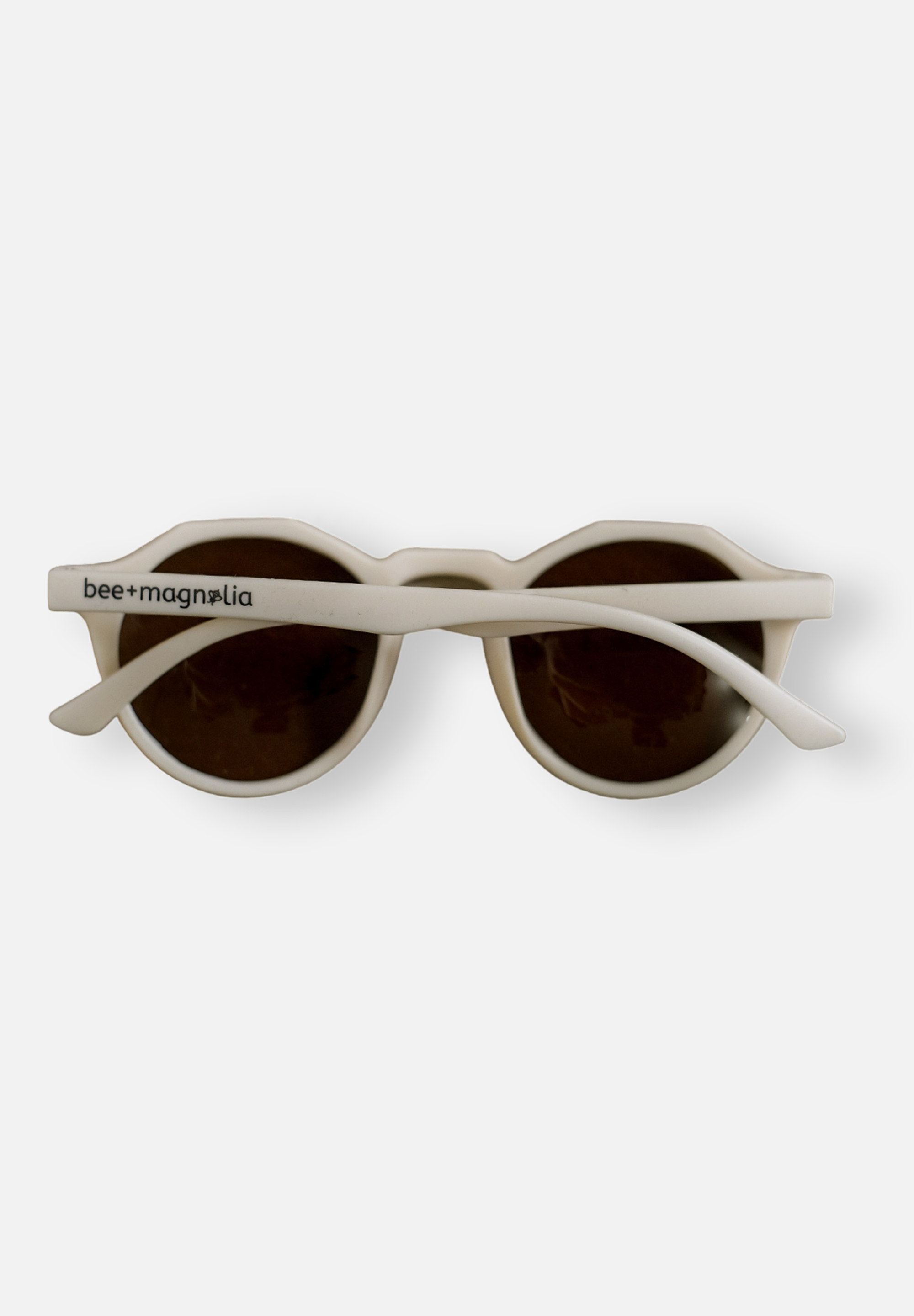 Retro Sunglasses - Cream